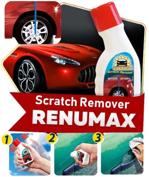 Renumax Scratch Remover  Quickly and Easily Removes Scratches and Scrapes