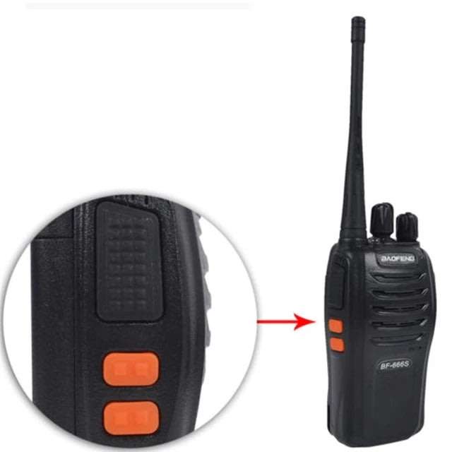 2 Piece Handheld Two-way Radio Set with Earphones,16 Channels, 3 - 5 km talking range etc