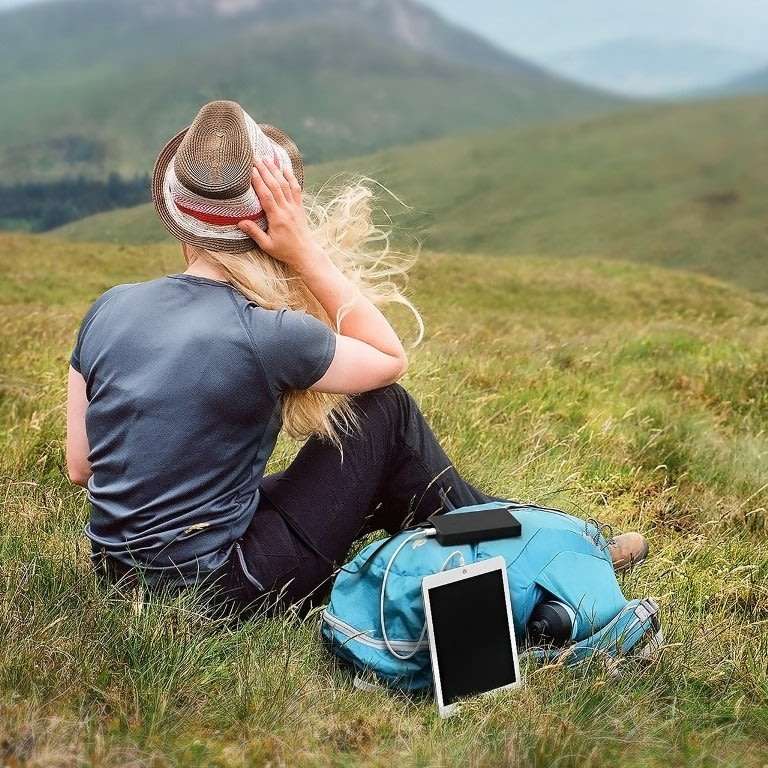Fast Charge, 16800mAh Power Bank - Charge 2 Devices Simultaneously
