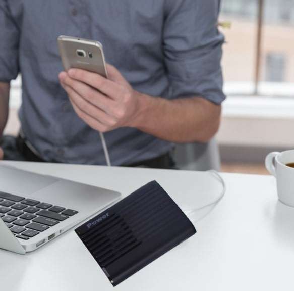 Fast Charge, 16800mAh Power Bank - Charge 2 Devices Simultaneously