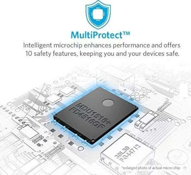 Fast Charge, 16800mAh Power Bank - Charge 2 Devices Simultaneously