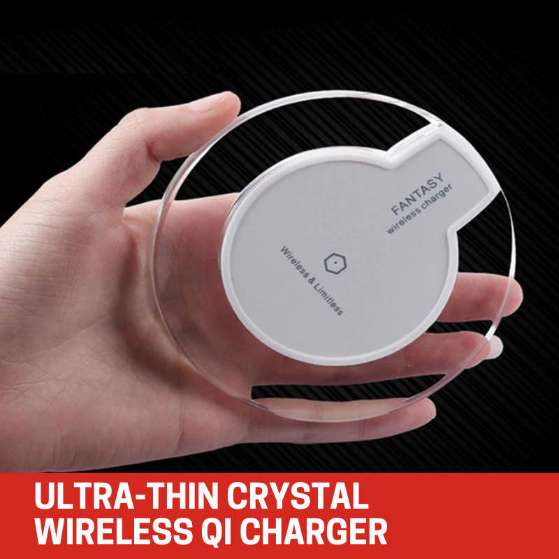 Wireless Charger for all QI Compliant Phones & Devices with USB Port