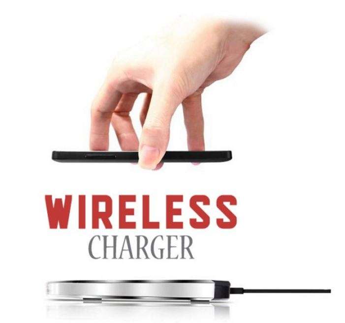 Wireless Charger for all QI Compliant Phones & Devices with USB Port
