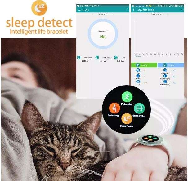 Professional Smart Watch Phone, Bluetooth, Sleep Monitor, Pedometer, Support SIM & SD Card etc.