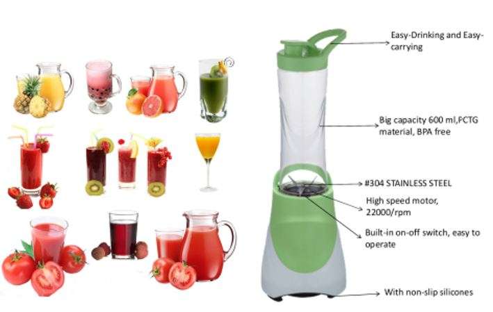Blender with High Speed Motor & Double Blade Set for Crushed Ice, Ice Cream, Smoothies and lots more