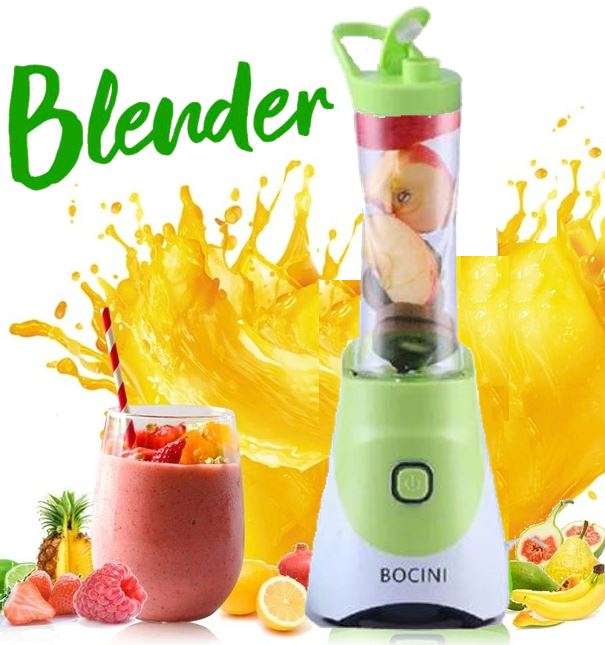 Blender with High Speed Motor & Double Blade Set for Crushed Ice, Ice Cream, Smoothies and lots more