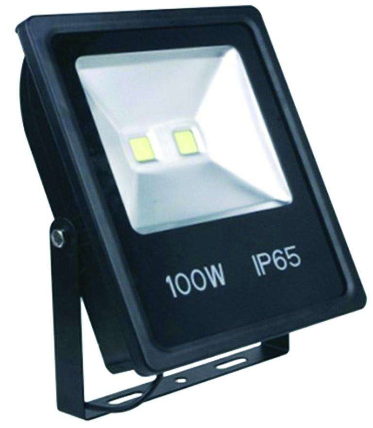High Power Waterproof 100W LED Flood Light Double Lens with a High-Quality Die Cast Aluminium Casing