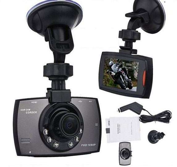 HD 1080P DVR Camera & Camcorder For Vehicle, Motion Detection, G-Sensor, Night Vision