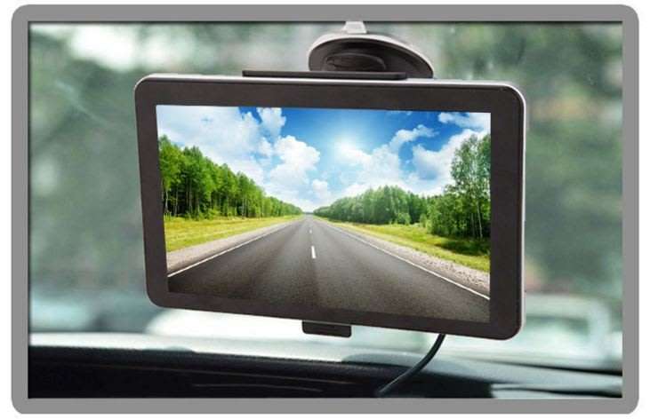 7" HD Touch Screen GPS Navigation - Games, Watch Movies, FM, MP3, Ebook - IGO SA Maps