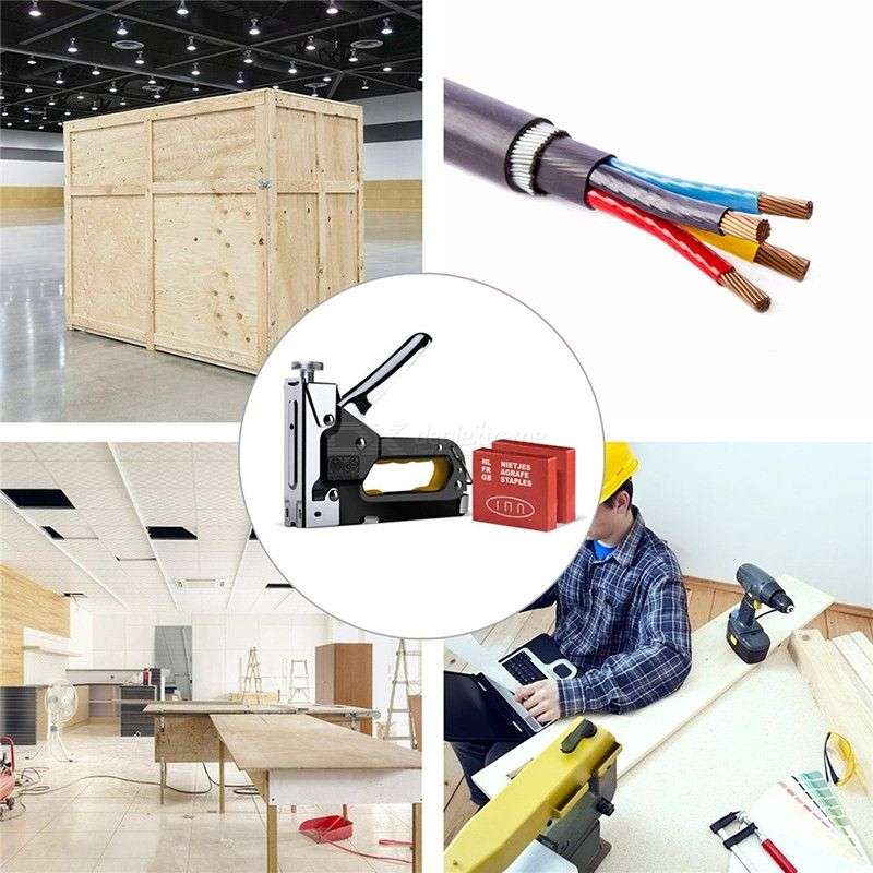 Heavy Duty Staple Gun Kit in a Handy Carry Case