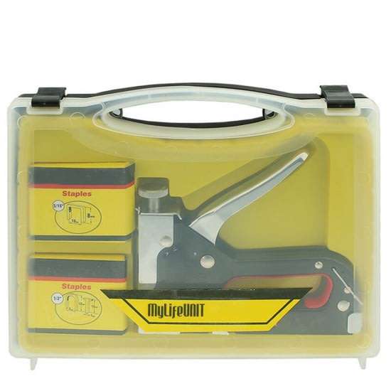 Heavy Duty Staple Gun Kit in a Handy Carry Case