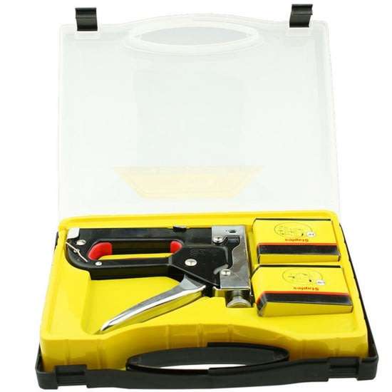 Heavy Duty Staple Gun Kit in a Handy Carry Case