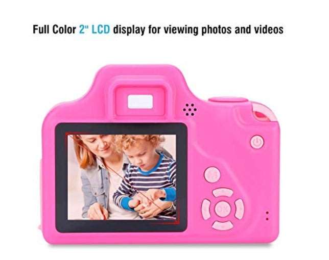 2" Kids Digital Camera  Take photos, Record Videos, Play Pre-loaded Games and much more