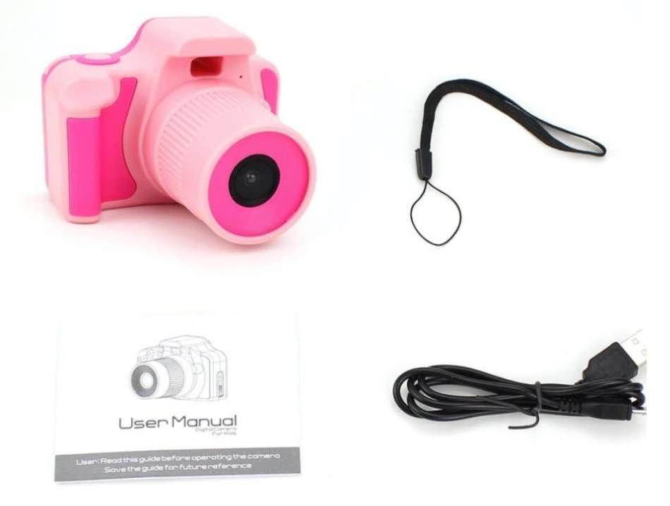 2" Kids Digital Camera  Take photos, Record Videos, Play Pre-loaded Games and much more
