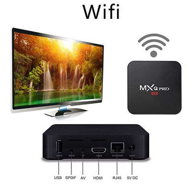 MXQ-PRO 4K TV Box - Pre-loaded DSTV Now, Supersport, Showmax, Netflix, Miracast, Kodi