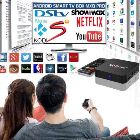 MXQ-PRO 4K TV Box - Pre-loaded DSTV Now, Supersport, Showmax, Netflix, Miracast, Kodi