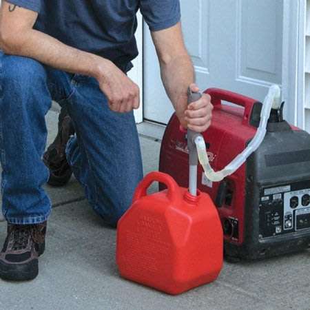 Turbo Pump transfer almost any liquid in seconds with an automatic stop sensor