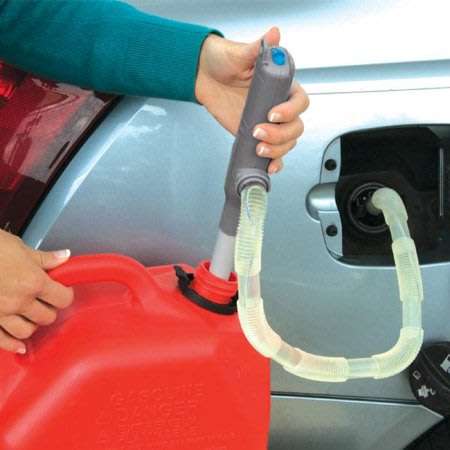 Turbo Pump transfer almost any liquid in seconds with an automatic stop sensor