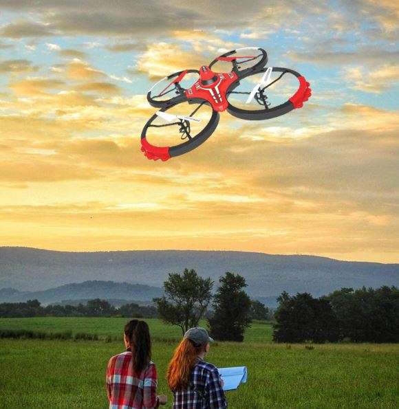 X10 Space Explorer Remote Control Drone 2.4GHz 4.5CH with an Awesome 50cm Wingspan