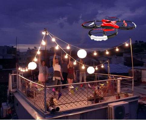 X10 Space Explorer Remote Control Drone 2.4GHz 4.5CH with an Awesome 50cm Wingspan