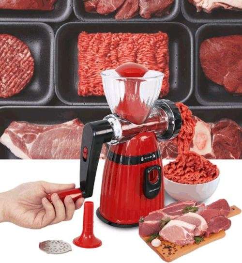 Meat Grinder  Enjoy your cooking time in the kitchen with an easier and faster way