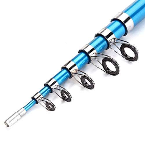 500Watt, 5m, 12V Telescopic Fishing Rod LED Light with Remote & Accessories