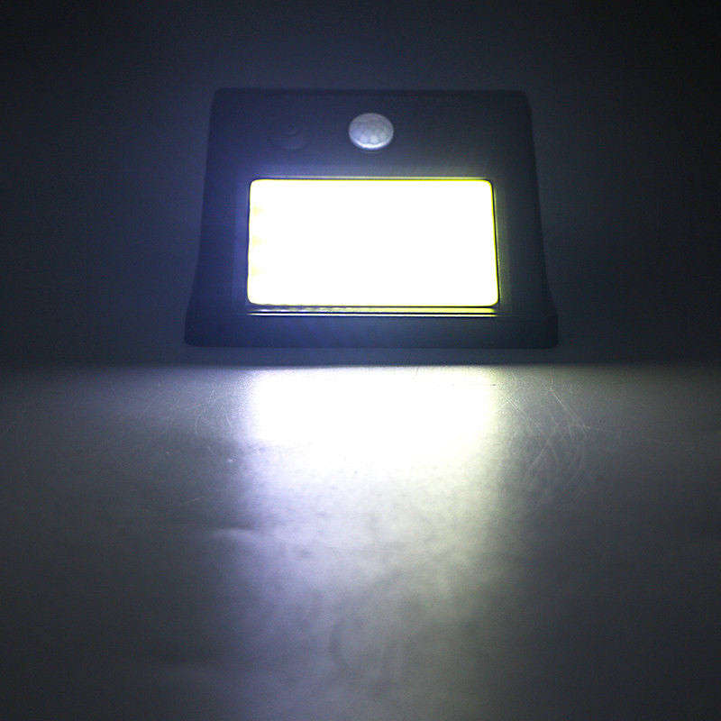 48 LED Solar Power Wall Light, PIR Motion Sensor, Waterproof, Night Sensor & Eco-friendly