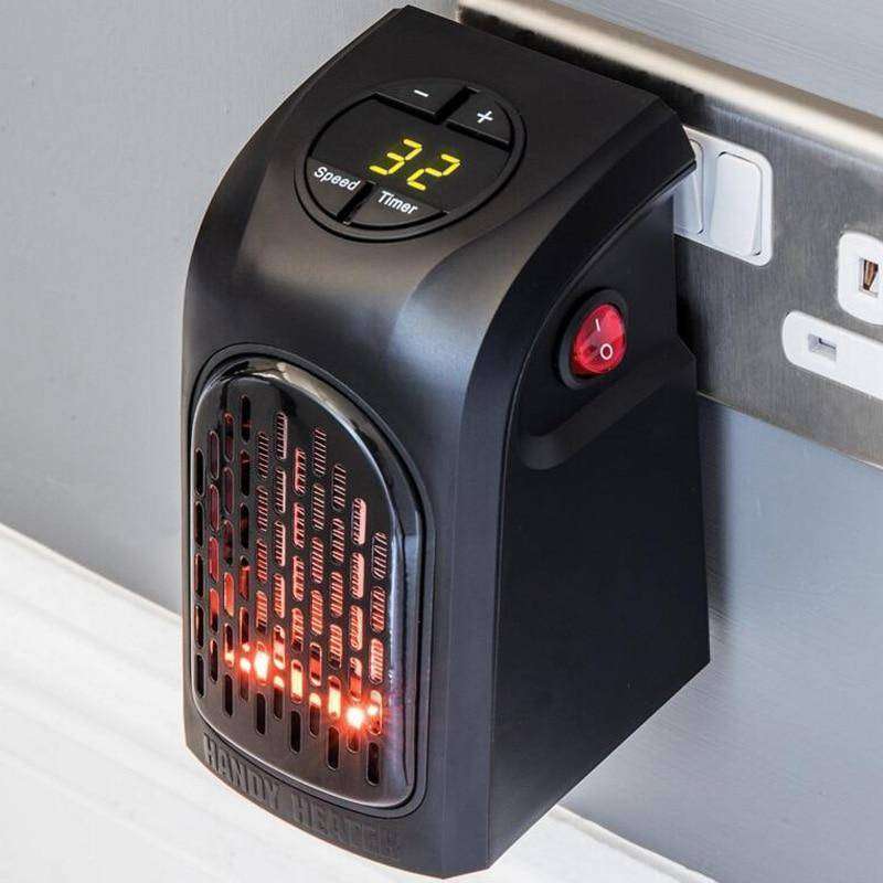400W Handy Heater  Set temperature up to 32C, LED Display, Timer to maintain on and off