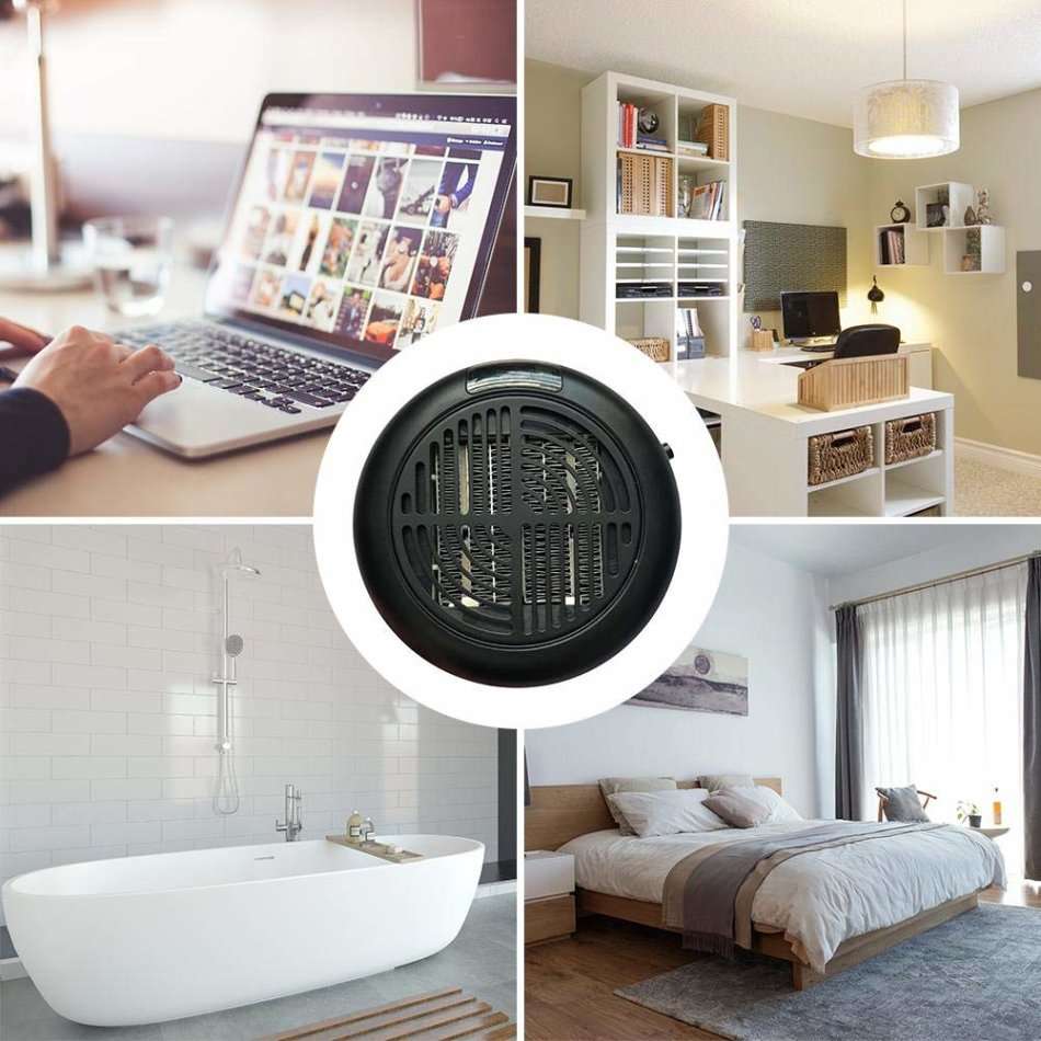 Mini Electric Wonder Heater Pro  900W, Adjustable Temperature, Digital LED Display, Rotates 180°