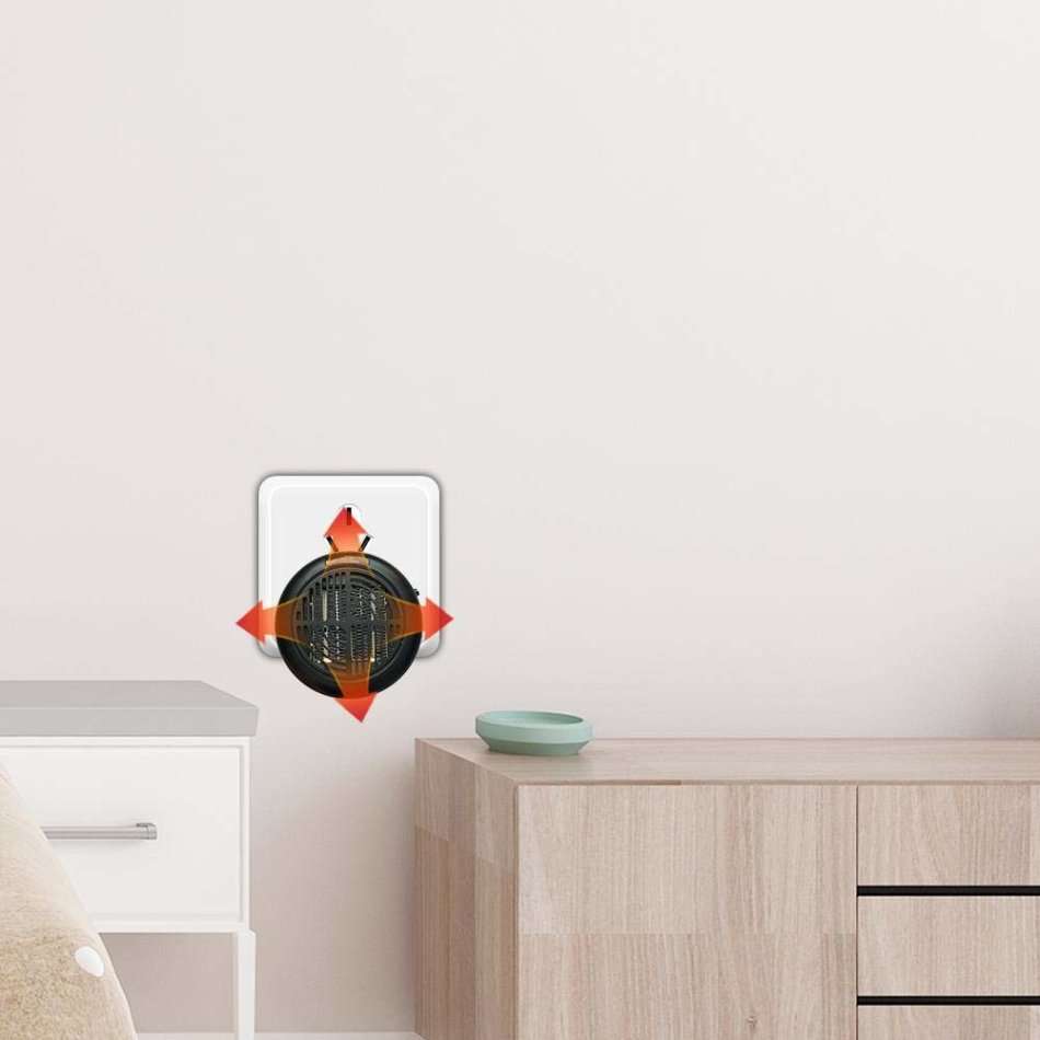 Mini Electric Wonder Heater Pro  900W, Adjustable Temperature, Digital LED Display, Rotates 180°