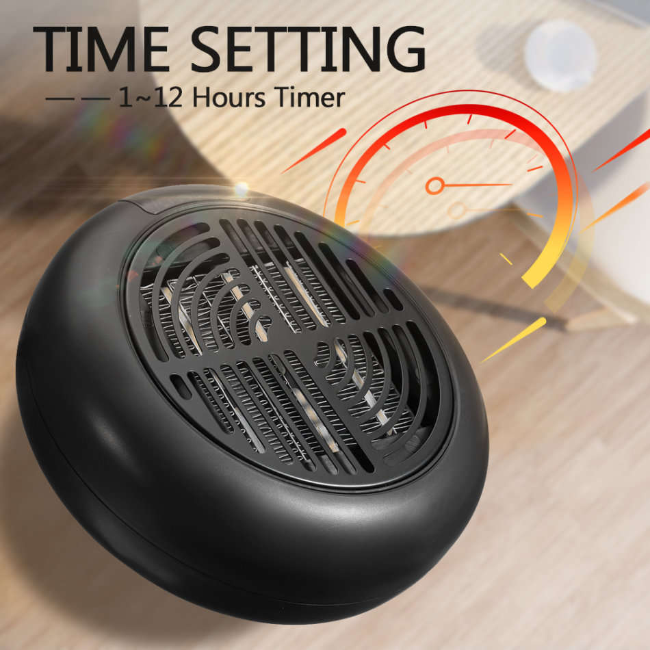 Mini Electric Wonder Heater Pro  900W, Adjustable Temperature, Digital LED Display, Rotates 180°