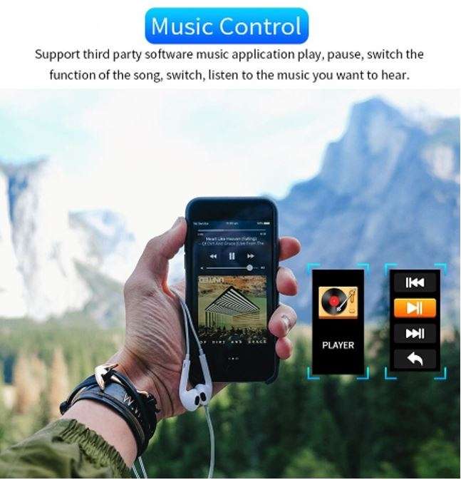 Bluetooth Fitness Tracker - Monitor Heart Rate, Blood Pressure, Blood Oxygen, Calories, Distance