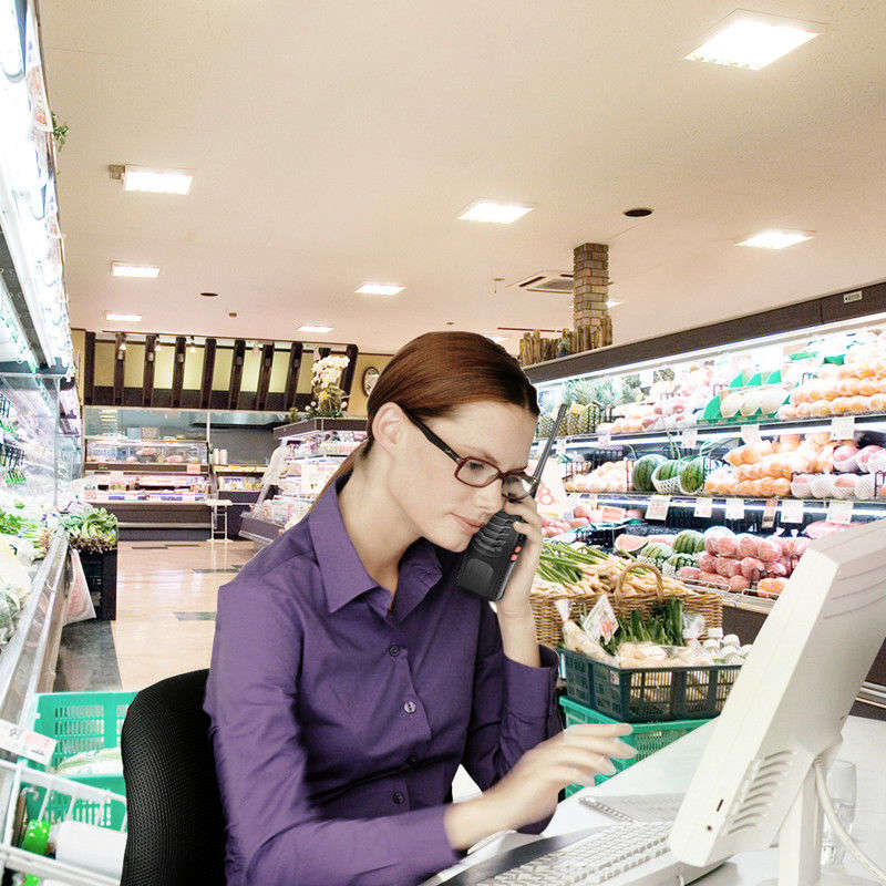 2 X Handheld Walkie Talkie Hand Radio Set with 16 Channels, 3 - 5 km talking range etc