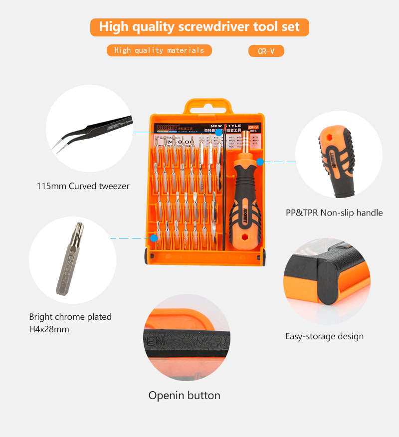 32 in 1 Precision Screwdriver Set