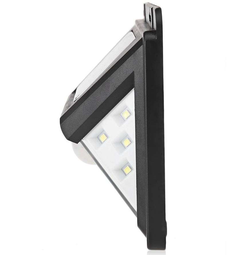 32 LED Solar Wall Light - Stay on Dim Light Mode & Brighten with Motion