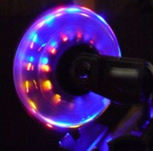 Three Wheel Metal Folding Skate Scooter with Led Lights & Double Back Wheels