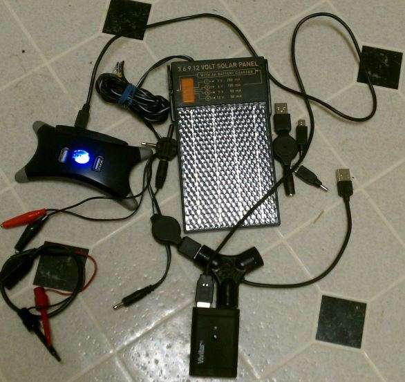 4 IN 1 Super Charge Solar Panel - Adjustable to 3, 6, 9 and 12 volt