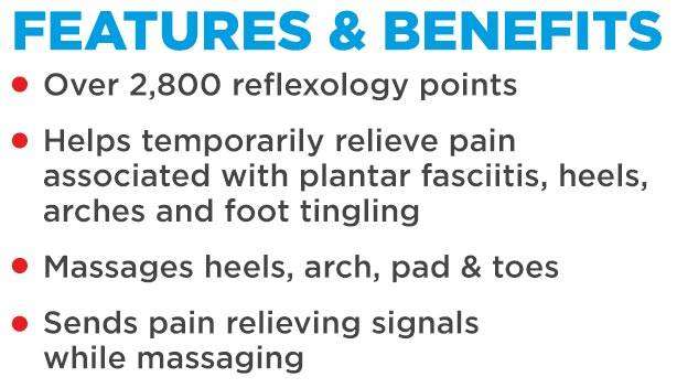 Futzuki Reflexology Massage Mat the Worlds Best Pain Relieving Foot Care Breakthrough