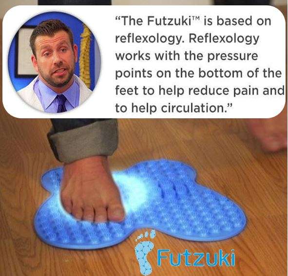 Futzuki Reflexology Massage Mat the Worlds Best Pain Relieving Foot Care Breakthrough