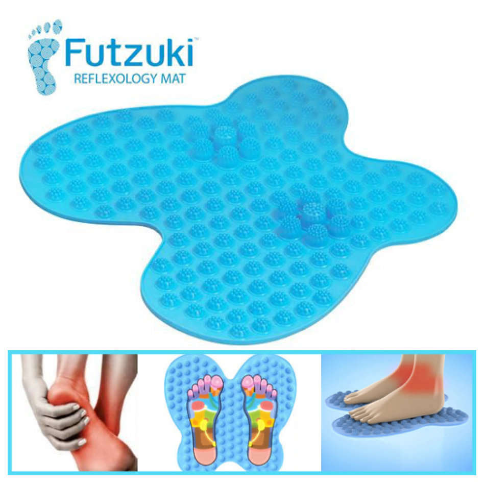 Futzuki Reflexology Massage Mat the Worlds Best Pain Relieving Foot Care Breakthrough