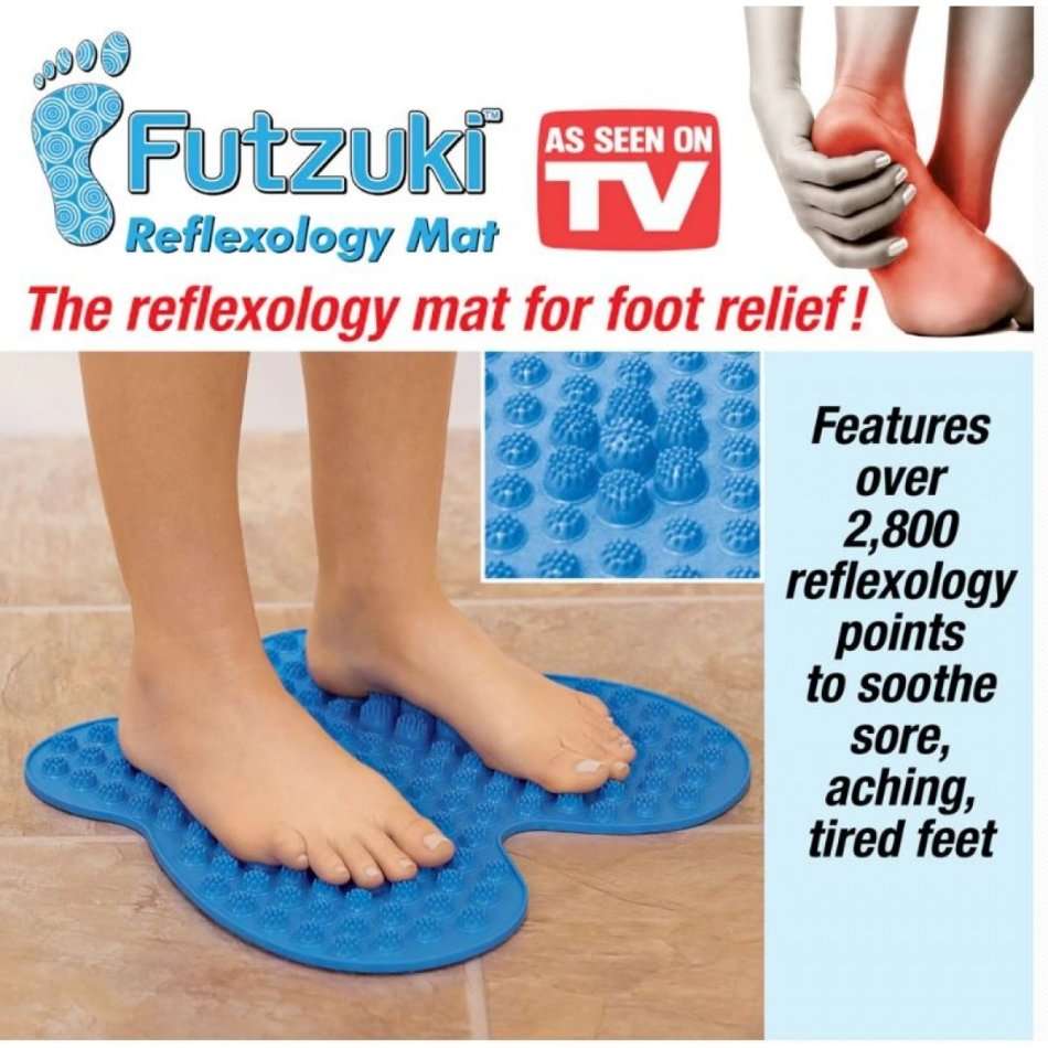 Futzuki Reflexology Massage Mat the Worlds Best Pain Relieving Foot Care Breakthrough