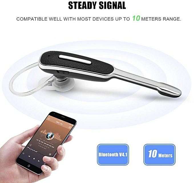 Bluetooth Wireless Stereo Headset with Mic, Hands-free Calls