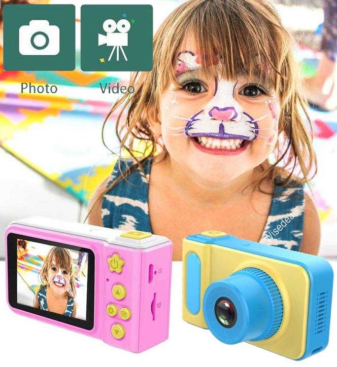2" Kids Digital Camera  Take photos, Record Videos, Build in Microphone, Rechargeable etc
