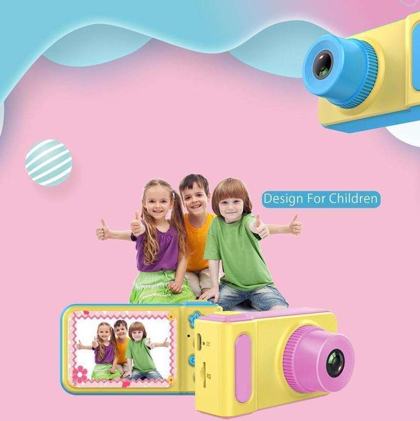 2" Kids Digital Camera  Take photos, Record Videos, Build in Microphone, Rechargeable etc