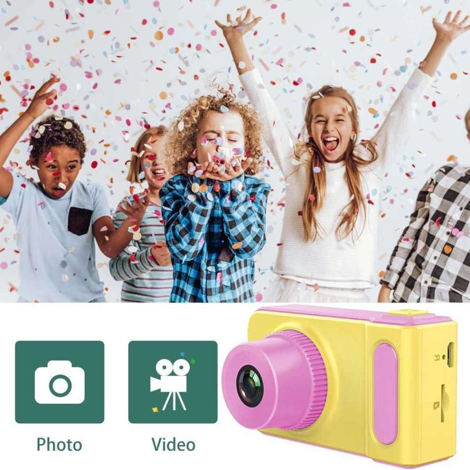2" Kids Digital Camera  Take photos, Record Videos, Build in Microphone, Rechargeable etc