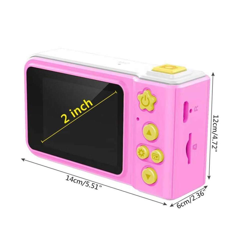 2" Kids Digital Camera  Take photos, Record Videos, Build in Microphone, Rechargeable etc