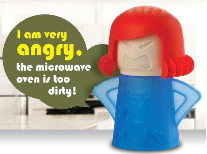 Angry Mama Microwave Cleaner