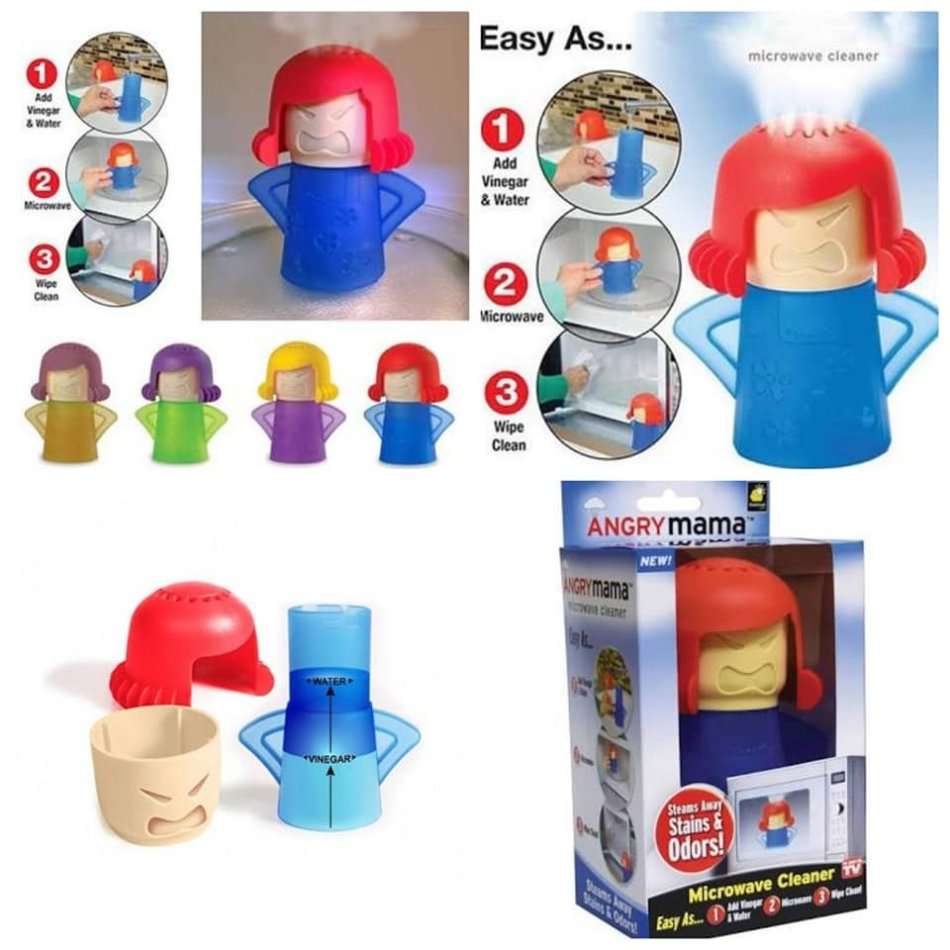 Angry Mama Microwave Cleaner