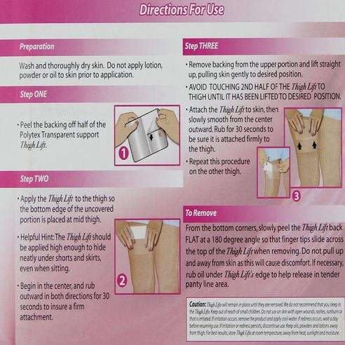 Instant Thigh Lift makes your hips firmer and younger instantly