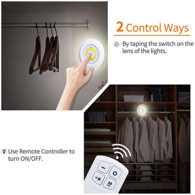 Remote Control Multi-function Ultra Bright LED COB Light with Adjustable Light Control